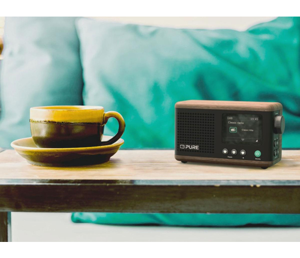 PURE Classic Mini Coffee Black/Walnt EU/UK/AU - 1538362 - zdjęcie 5